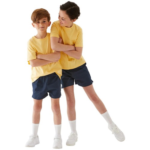 M&S Unisex 2Pk PE Short 3-4 Y