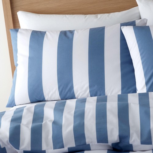 Catherine Lansfield Cove Stripe Single Duvet Set