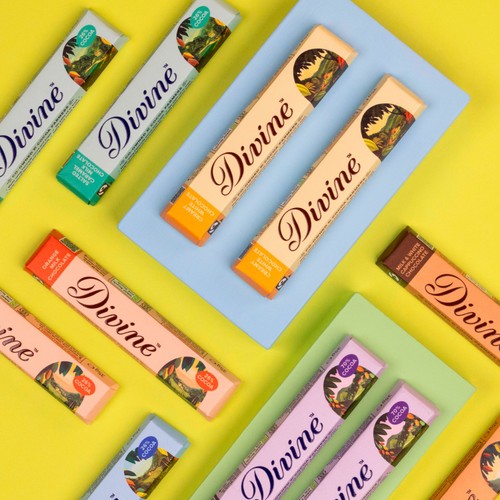 Divine Salted Caramel Chocolate Bar