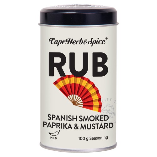 Cape Herb & Spice Spanish Style Paprika & Mustard Rub