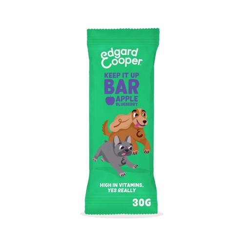 Edgard & Cooper Fresh Dog Treat Bar Grain Free Apple & Blueberry