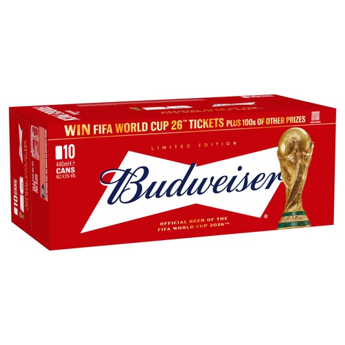 Budweiser Lager Beer Cans