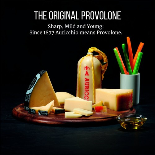 Auricchio Thin Sliced Strong Provolone