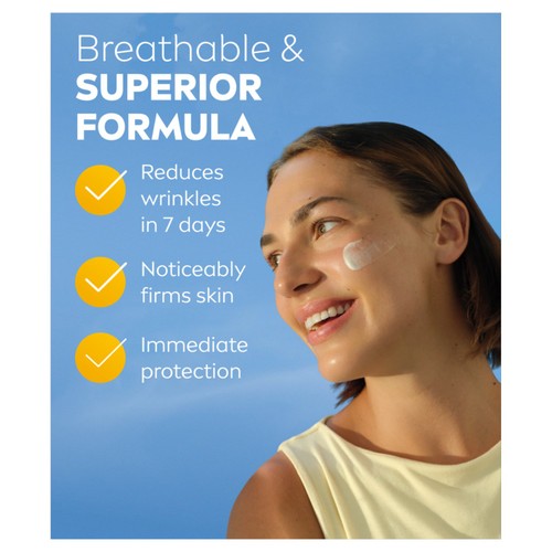 NIVEA SUN UV Face SPF 50 Sun Cream Q10 Anti-Age