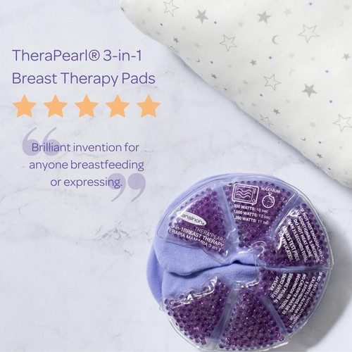 Lansinoh TheraPearl 3-in-1 Breast Therapy Packs