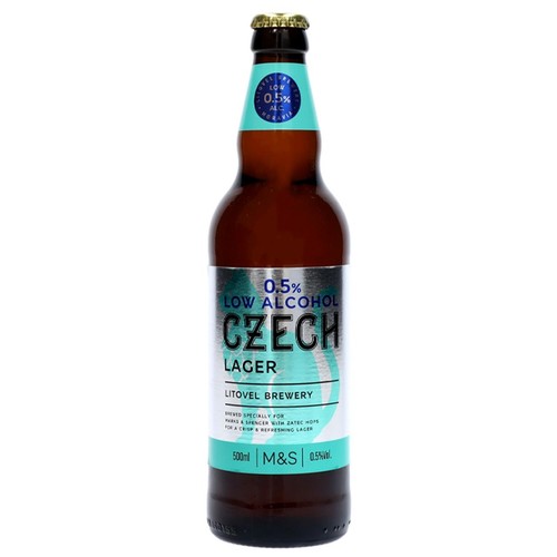 M&S Low Alcohol Czech Lager