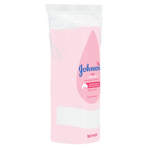 Johnson's Baby Cotton Pads- 50 Pads