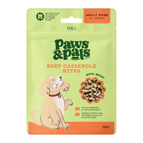 M&S Paws & Pals Beef Casserole Bites