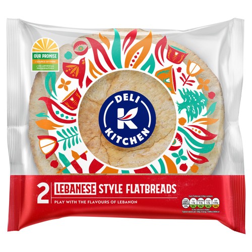 Deli Kitchen Lebanese Style Flatbread