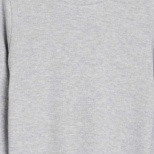 M&S Unisex Heatgen Thermal Tops, 8-9 Years, Grey Marl