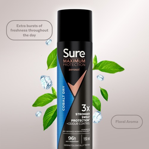 Sure Men 96hr Maximum Protection Clean Scent Anti-Perspirant