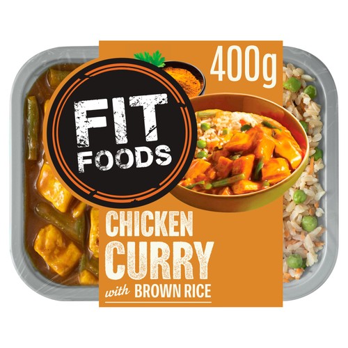 Fit Foods High Protein Chicken Curry with Brown Rice
