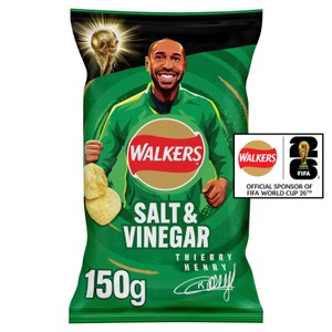 Walkers Salt & Vinegar Sharing Bag Crisps