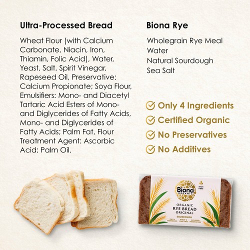 Biona Organic Rye Bread Sliced