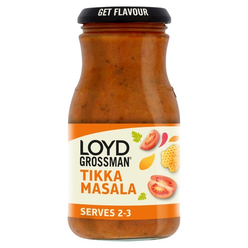 Loyd Grossman Tikka Masala Indian Curry Sauce
