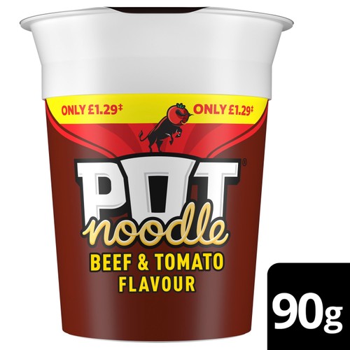 Pot Noodle Beef & Tomato Instant Noodles