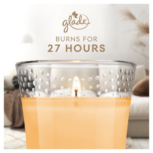 Glade Candle, Small Scented Candle, Anti-Odour