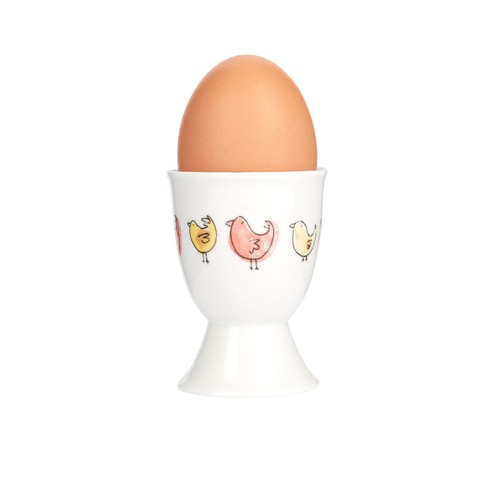 KitchenCraft Porcelain Chicks Egg Cup