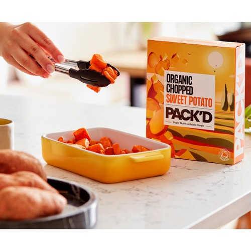 PACK'D Organic Chopped Sweet Potato