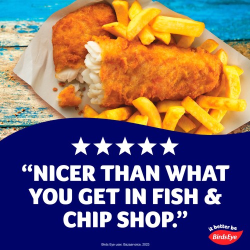Birds Eye 4 MSC Battered Haddock Fish Fillets