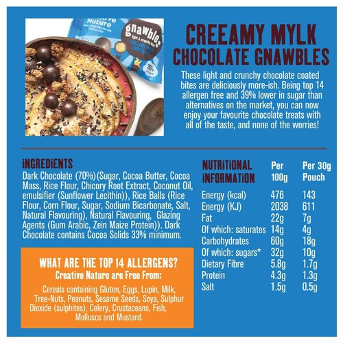Creative Nature Magibles Creeamy Milk Chocolate
