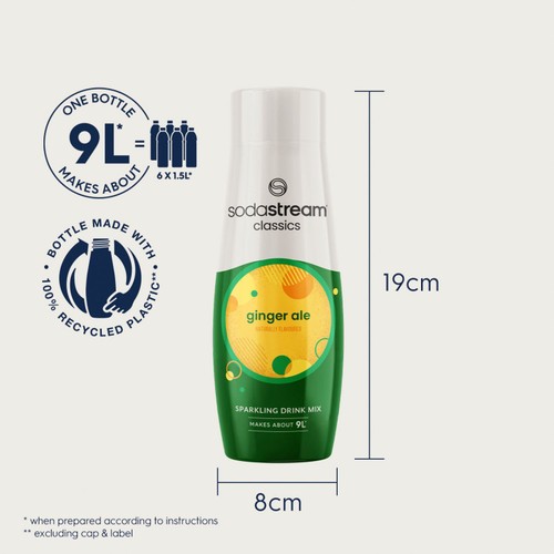 SodaStream Classics Ginger Ale