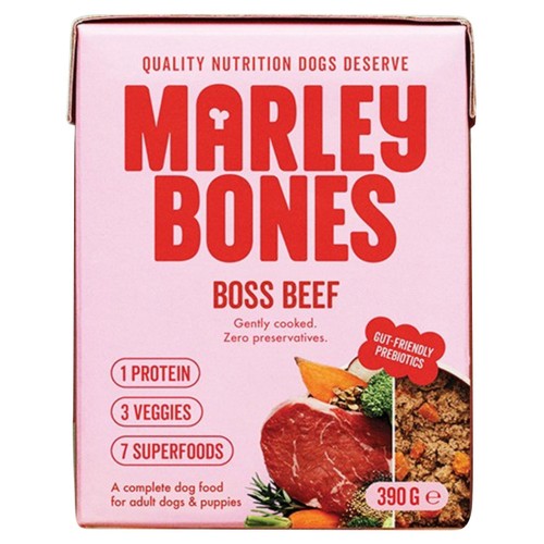 Marleybones Wet Dog Food - Beef & Superfoods