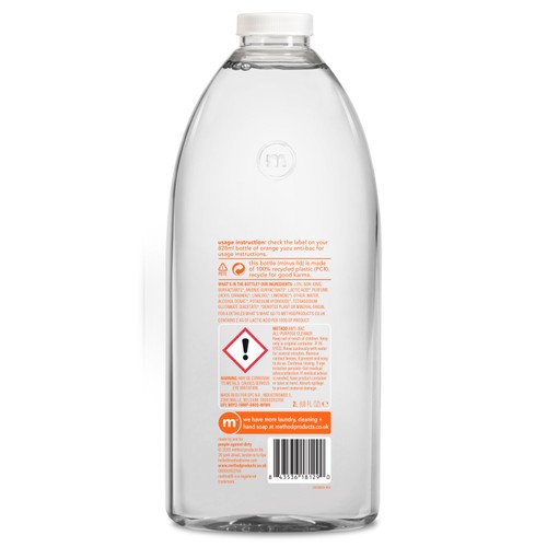 Method Antibacterial All Purpose Cleaner Refill Orange Yuzu