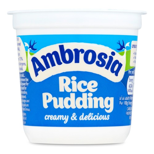 Ambrosia Rice Pudding Dessert Snack Pot