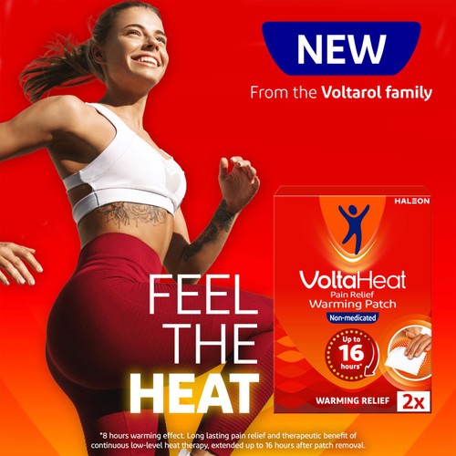 VoltaHeat Pain Relief Warming Patch from Voltarol