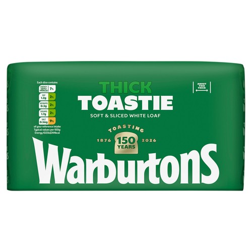 Warburtons Thick White Toastie