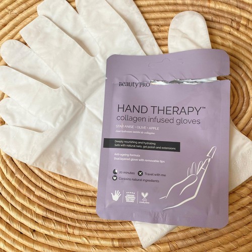 BeautyPro HAND THERAPY Moisturising Gloves with Removable Finger Tips