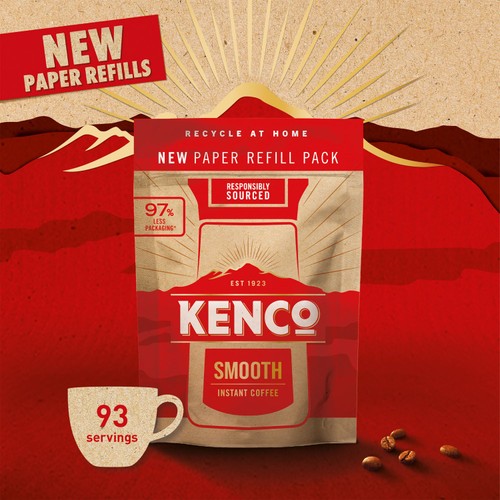 Kenco Smooth Instant Coffee Paper Refill