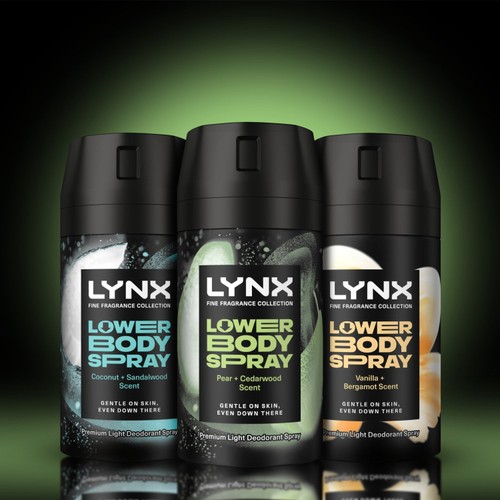 Lynx Lower Body Deodorant Body Spray Pear