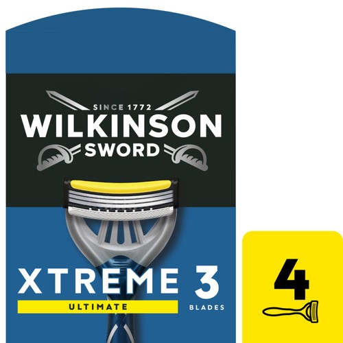 Wilkinson Sword Xtreme 3 Ultimate Plus Men's Disposable Razors