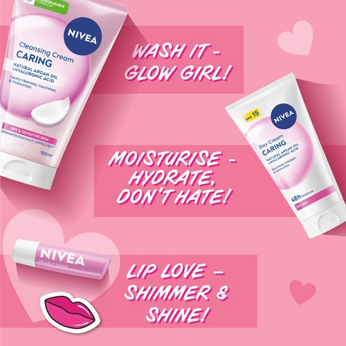NIVEA Born To Soften Carton Gift Set