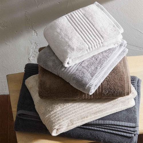 M&S Luxury Egyptian Cotton Extra Large Bath Sheet, Silver Grey