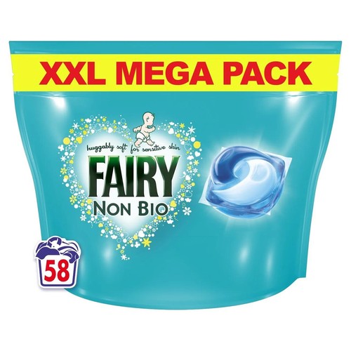 Fairy Non Bio Pods Washing Capsules Sensitive Skin 60 Washes