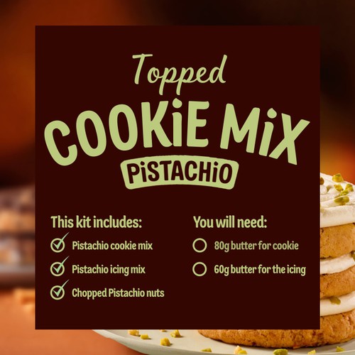 Dr. Oetker Pistachio Cookie Mix