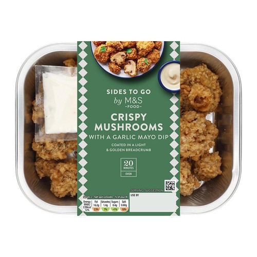 M&S Crispy Breaded Mushrooms