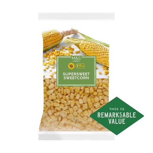 M&S Supersweet Sweetcorn Frozen