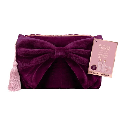 Baylis & Harding Wild Cherry & Vanilla Velvet Washbag Gift