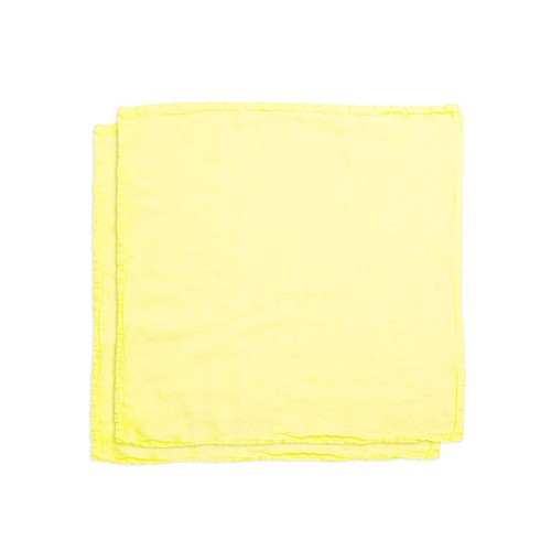 Daylesford Tiller Yellow Linen Napkins