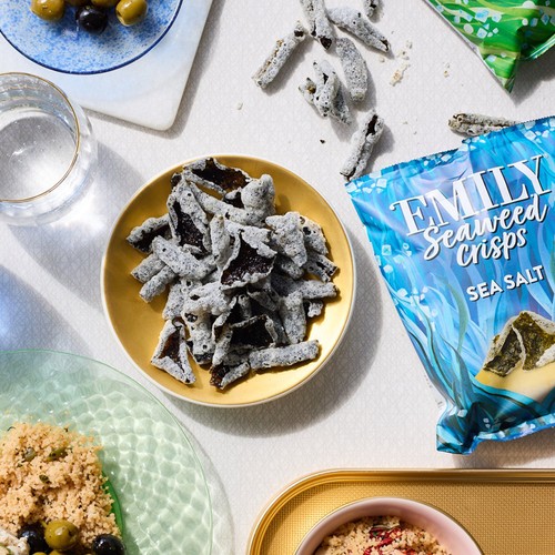 Emily Seaweed Crisps, Sea Salted