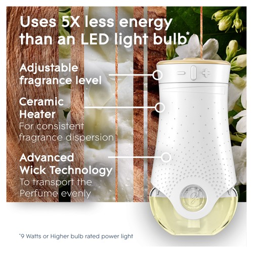 Glade Plug In Holder & Refill, Electric Scented Oil, Bali Sandalwood