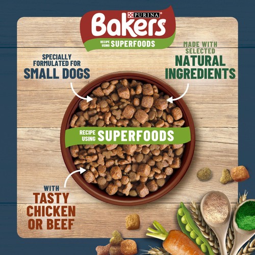 Bakers Small Dog Beef Dry Dog Food