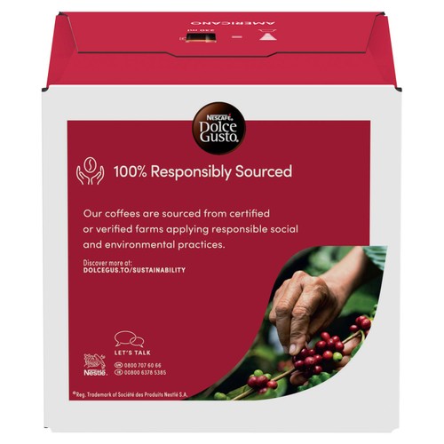 Nescafe Dolce Gusto Americano Coffee Pods