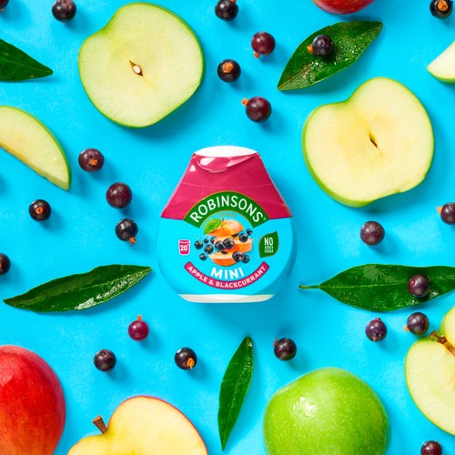 Robinsons Mini Apple & Blackcurrant No Added Sugar