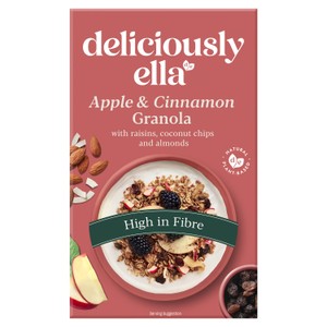 Deliciously Ella Almond, Apple&Raisin Granola with Coconut Chips&Cinnamon 