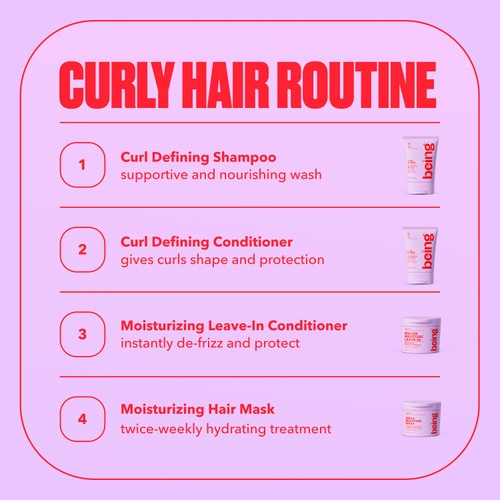 Being CURL POWER Curl Defining Shampoo